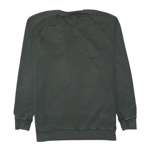 Tommy Jeans Men's Green XXL Regular Fit Graphic Sweatshirt