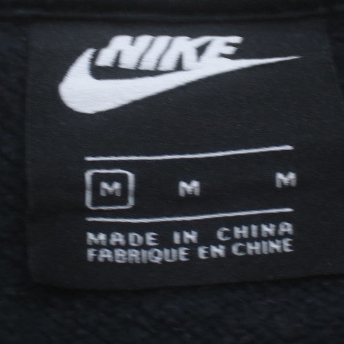Nike Mens Black Regular Fit Crew Neck Pullover Sweatshirt M
