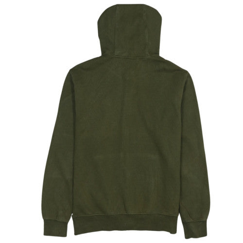 Nike Men Green Full Zip Fleece Hoodie Size S Regular Fit