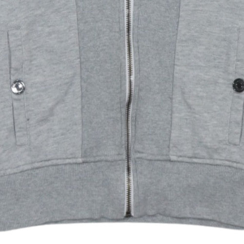 Calvin Klein Jeans Men's Grey Full Zip Hoodie Size S
