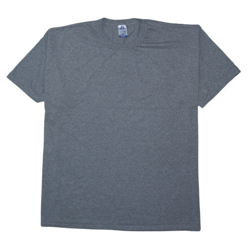 Russell Athletic Men's Grey 3XL Crew Neck NuBlend T-Shirt