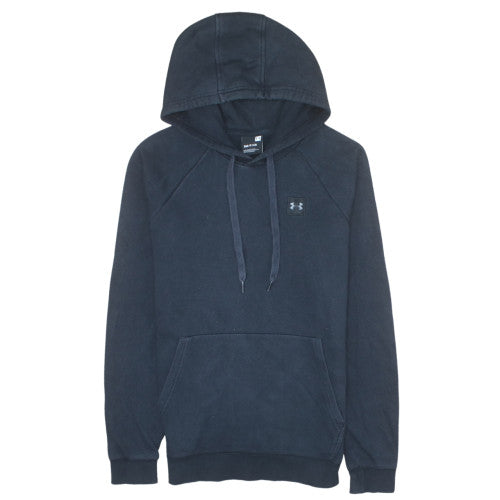 Under Armour Men's Black Pullover Hoodie Small Cotton Blend