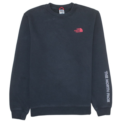 The North Face Men's Black L Pullover Sweatshirt Crew Neck Fleece