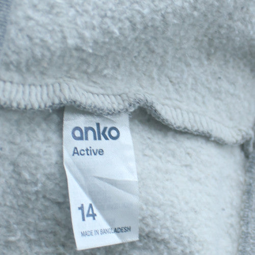 Anko Active Youth Grey Los Angeles Lakers Pullover Hoodie Size 14