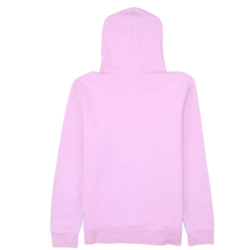 GAP Womens Pink Pullover Hoodie M Cotton Blend Casual Sweatshirt