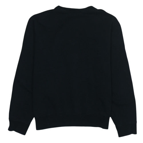 Ralph Lauren Men's Black Crew Neck Pullover Sweatshirt Size L