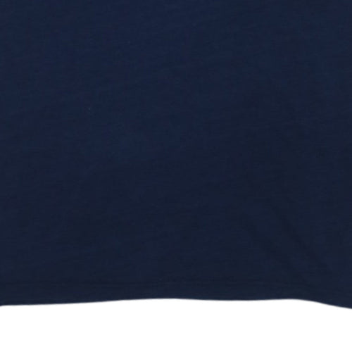 Levi's Men's Blue Cotton Crew Neck Short Sleeve T-Shirt Size S