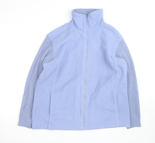 Akal Sport Men's Blue Fleece Full Zip Jacket Size L