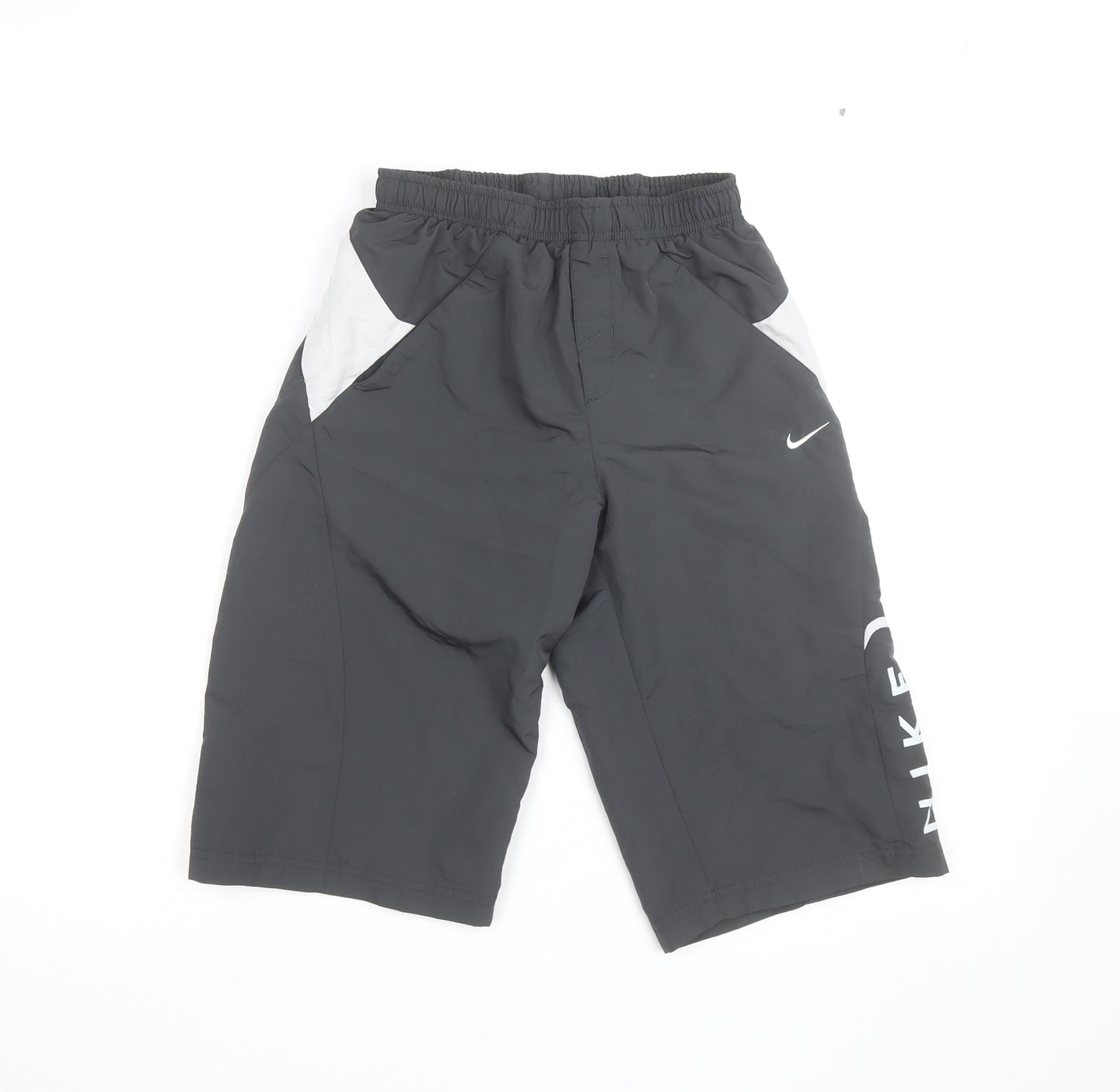 Nike Boys Black Athletic Shorts M 11-12 Years Quick Dry Sportswear