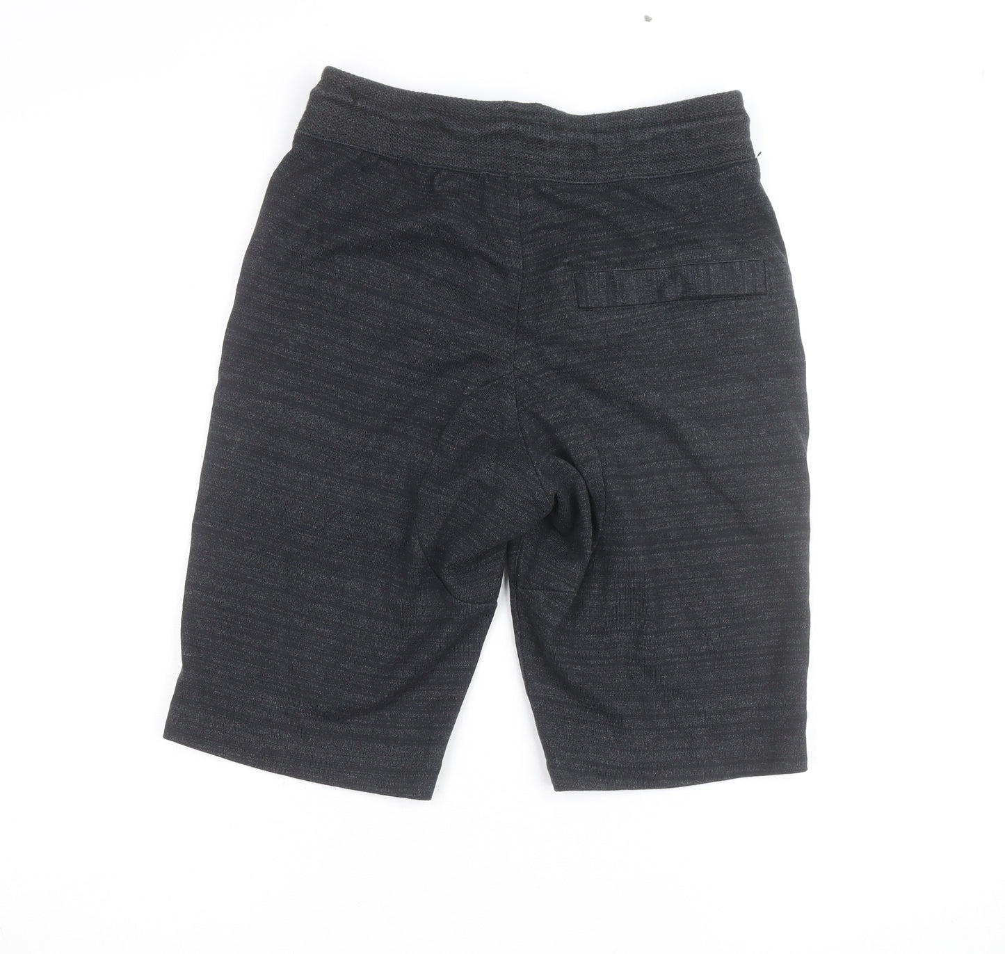 Nike Men's Black Small Athletic Sweat Shorts with Zip Pockets