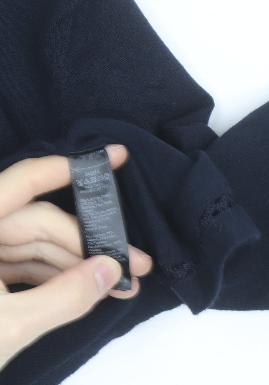 Monsoon Women's Black Embroidered Cardigan Size S