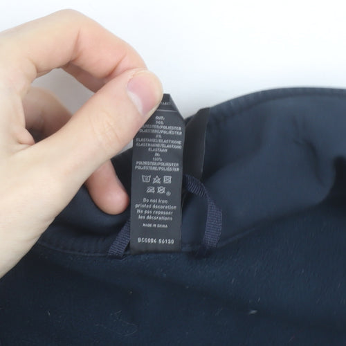 B&C Collection Men's Blue XL Softshell Bodywarmer Vest