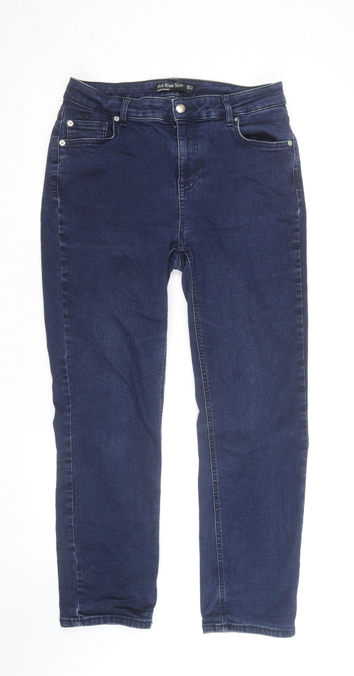 Dunnes Stores Women’s Blue Mid Rise Slim Jeans Size 14