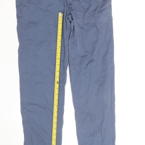 Denim Co Men's Blue Slim Fit Chino Trousers W30 L34