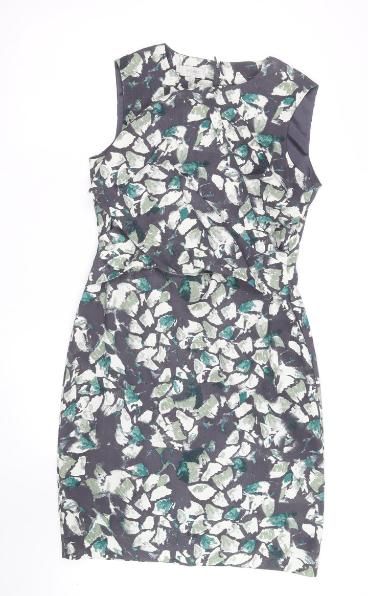 Hobbs Women’s Multicoloured Floral Sheath Knee Length Dress Size 12