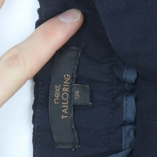 Next Women’s Blue Tailored Trousers Size 12 Regular Workwear