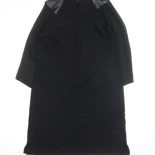 French Connection Women's Black Size 12 Bodycon Knee Length Dress