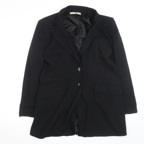 St. Bernard Classics Collection Women's Black Size 14 Blazer Coat