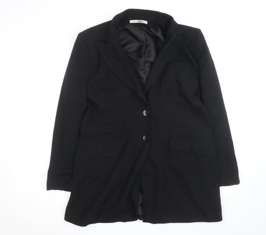 St. Bernard Classics Collection Women's Black Size 14 Blazer Coat