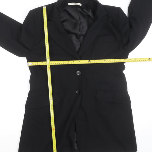 St. Bernard Classics Collection Women's Black Size 14 Blazer Coat