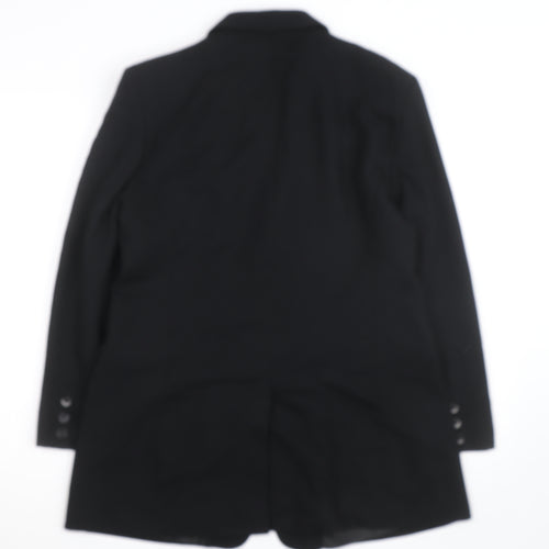 St. Bernard Classics Collection Women's Black Size 14 Blazer Coat