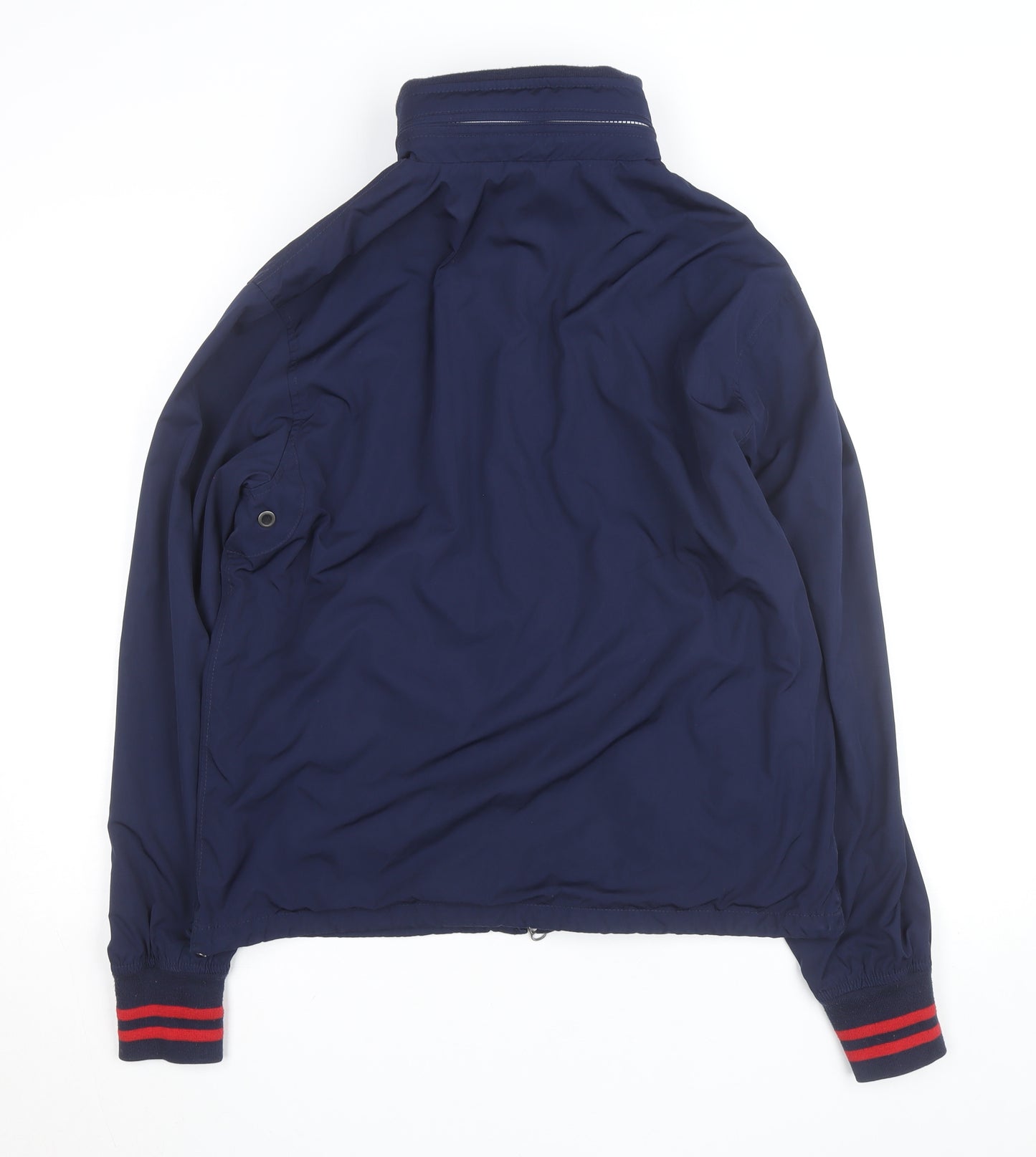 Polo Ralph Lauren Men's Blue Bomber Jacket Size M Classic Lined Zip