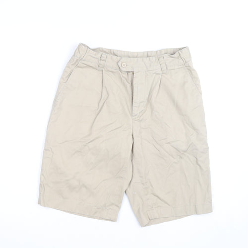Bandido Men's Beige Chino Shorts Size M Regular Fit Casual Cotton