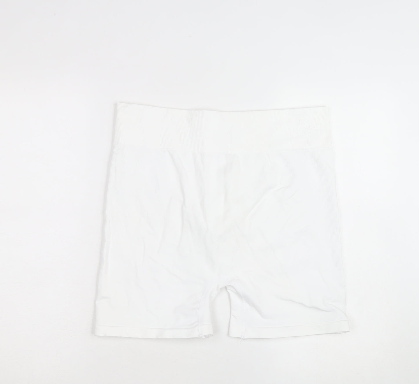 Kappa x Primark Women White L Biker Activewear Shorts