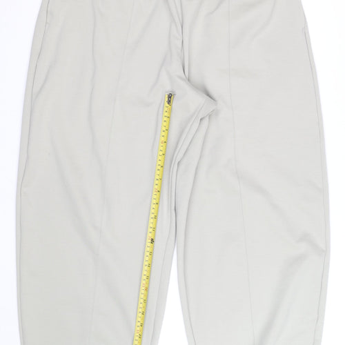 H&M Divided Women’s Grey Relaxed Jogger Trousers Size L