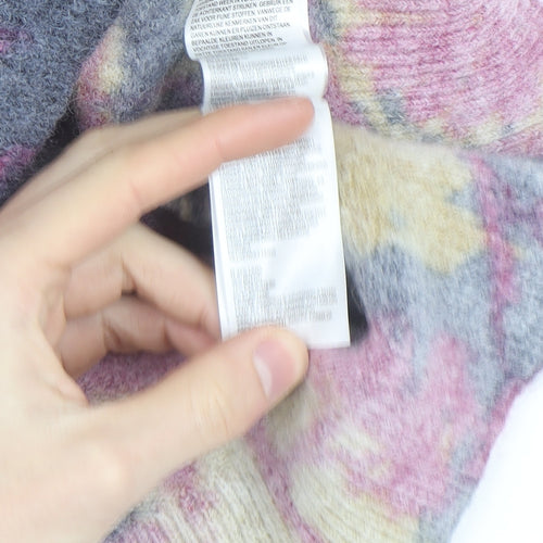 White Stuff Womens Multicoloured Wool Alpaca Jumper Size 8