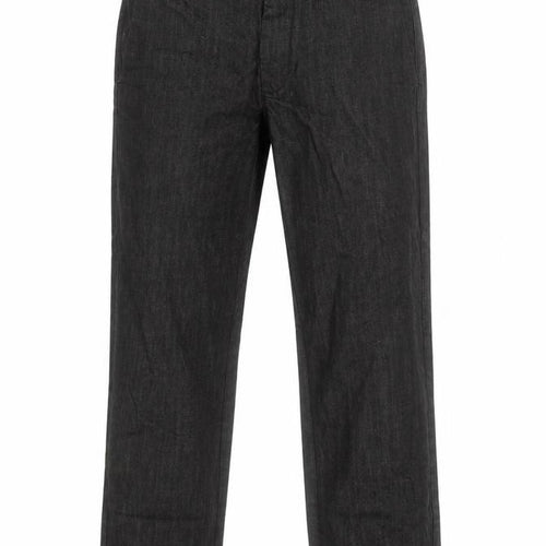 Marks and Spencer Men's Black Straight Fit Jeans W30 L29