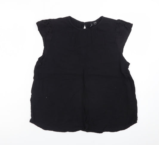 Vero Moda Women’s Black Cotton Sleeveless Blouse XS