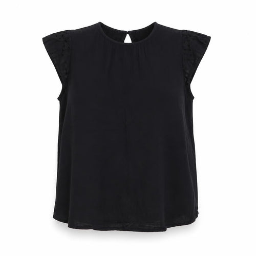 Vero Moda Women’s Black Cotton Sleeveless Blouse XS