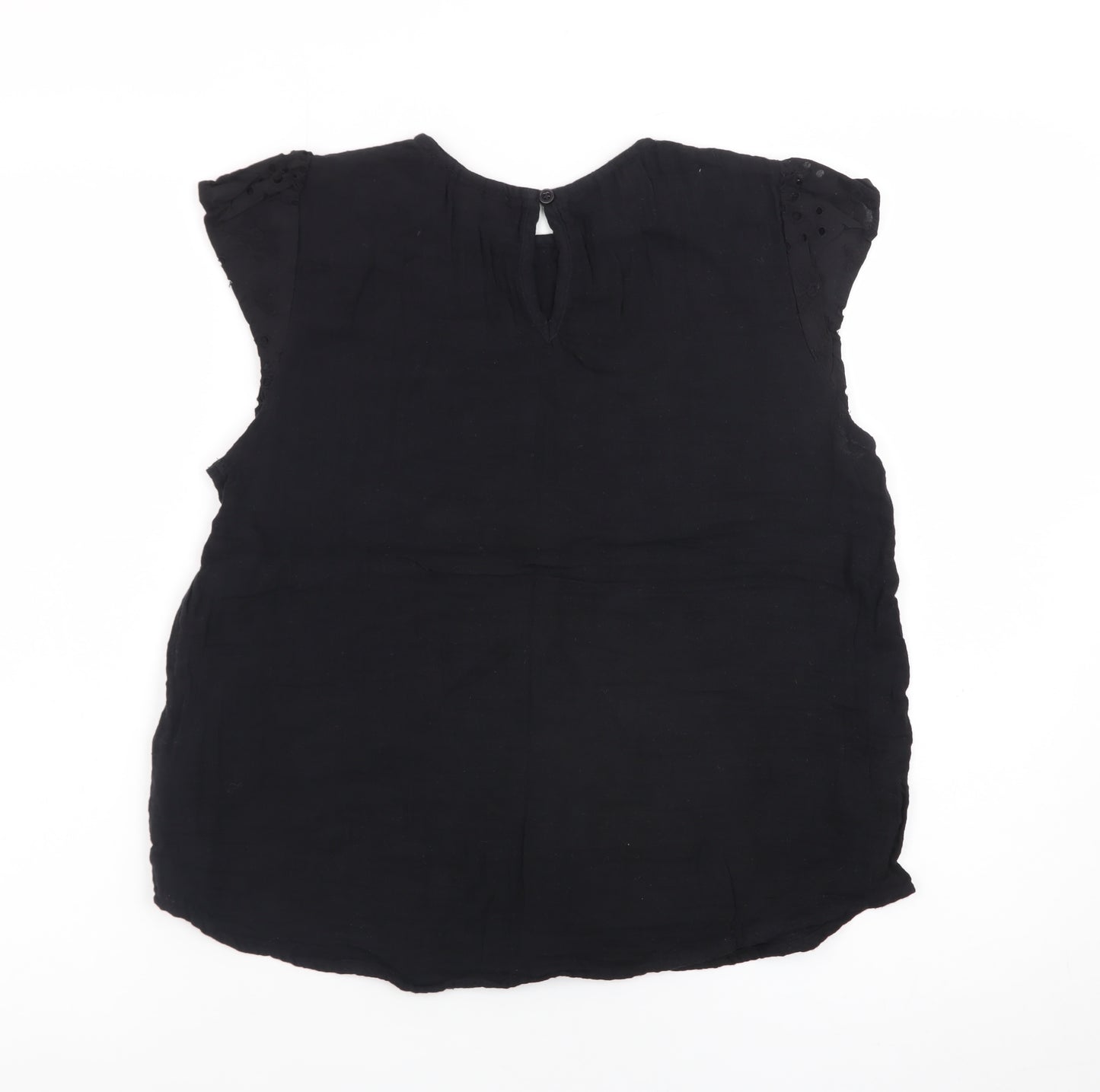 Vero Moda Women’s Black Cotton Sleeveless Blouse XS