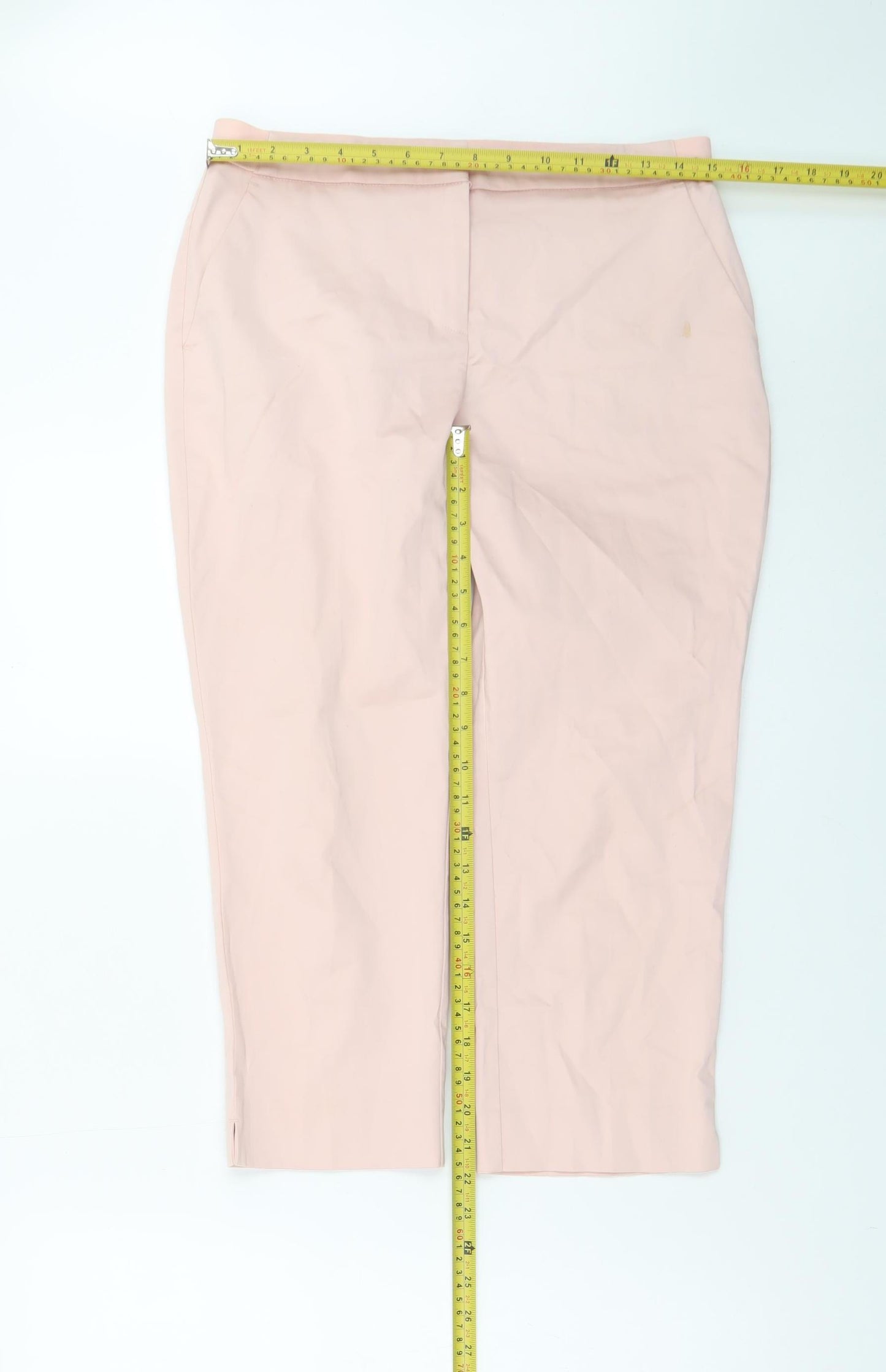 Dunnes Women’s Pink Chino Trousers Size 10 Regular