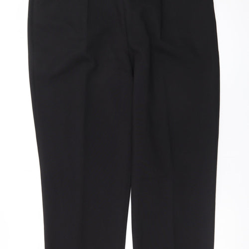 Bonmarché Womens Black Size 20 Straight Leg Trousers