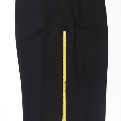 Bonmarché Womens Black Size 20 Straight Leg Trousers