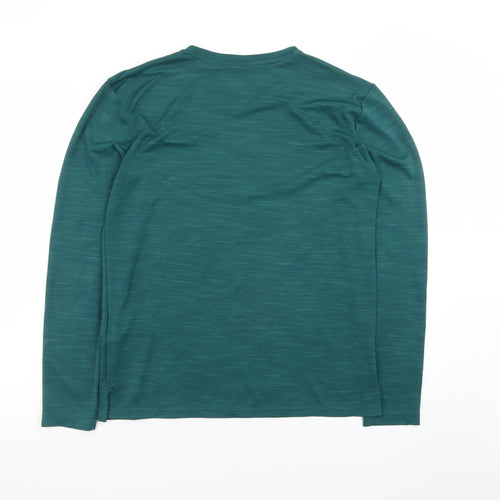 Nike Men's Green LFC Dri-Fit Long Sleeve Athletic T-Shirt S