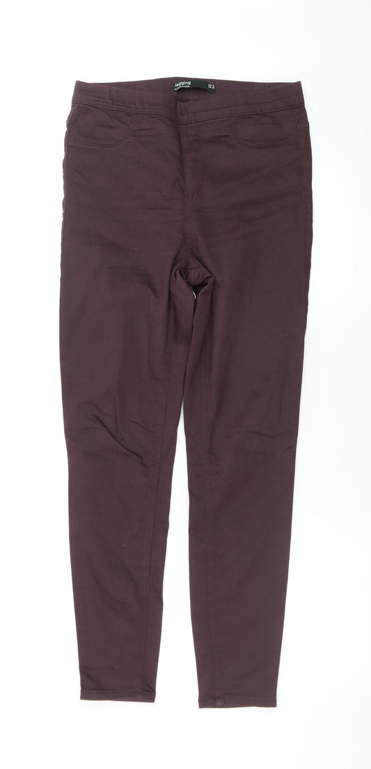 Dunnes Stores Women's Brown Size 12 Jegging Jeans Slim Fit