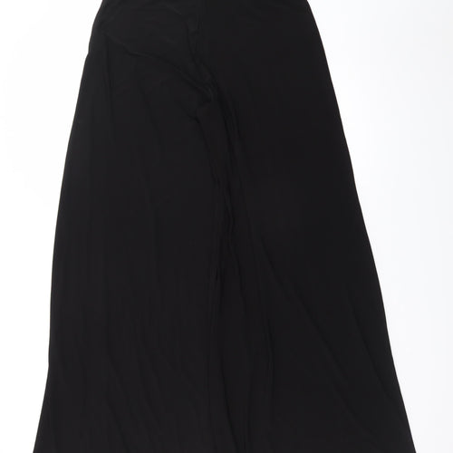 Atmosphere Womens Black Wide-Leg High Waist Jersey Trousers Size 14
