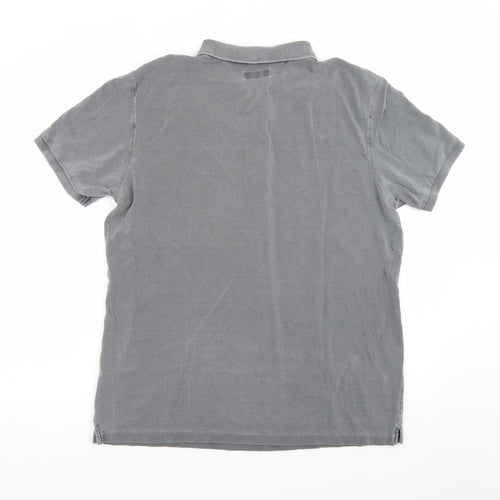 Marc O'Polo Men's Grey XL Cotton Polo Shirt Casual Classic Fit
