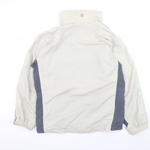 Columbia Men's Beige Parka Jacket M Windproof Outdoor Hiking
