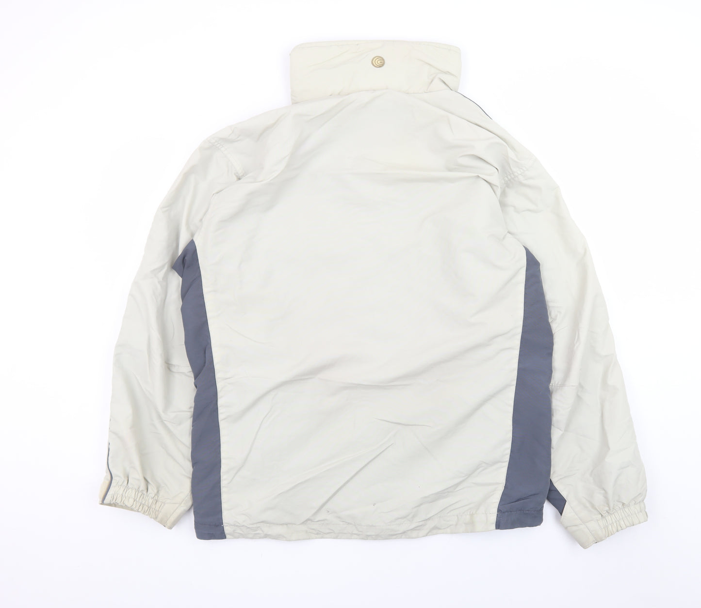 Columbia Men's Beige Parka Jacket M Windproof Outdoor Hiking