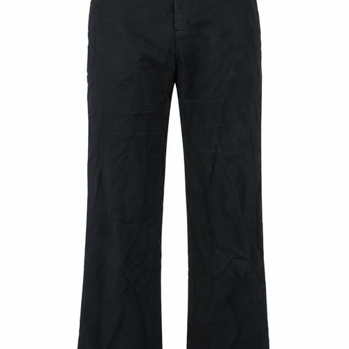 Gap Women's Black Chino Trousers Size 10 Slim Straight Leg