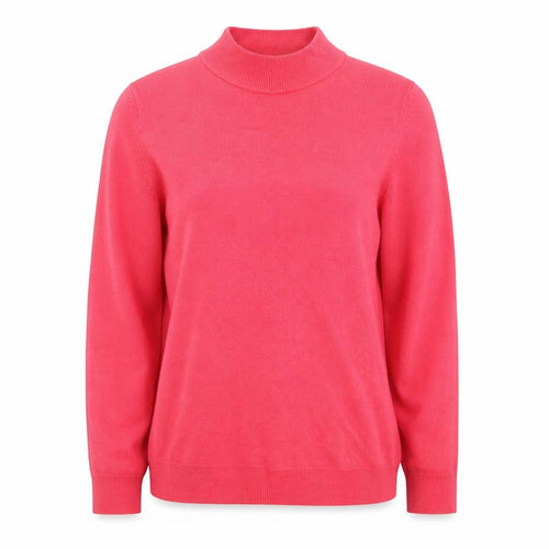 Marks and Spencer Women Pink Roll Neck Acrylic Jumper Size 12