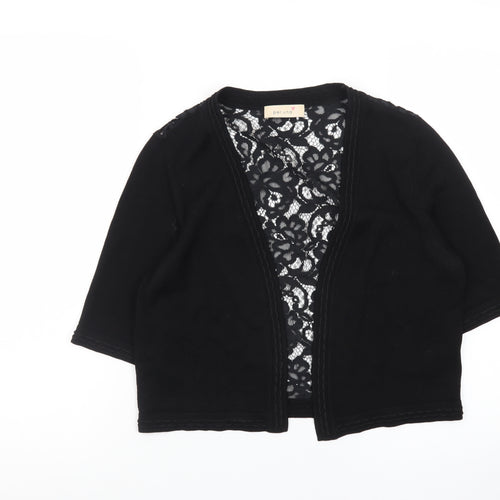 Marks and Spencer Women’s Black Lace Open Cardigan Size 12