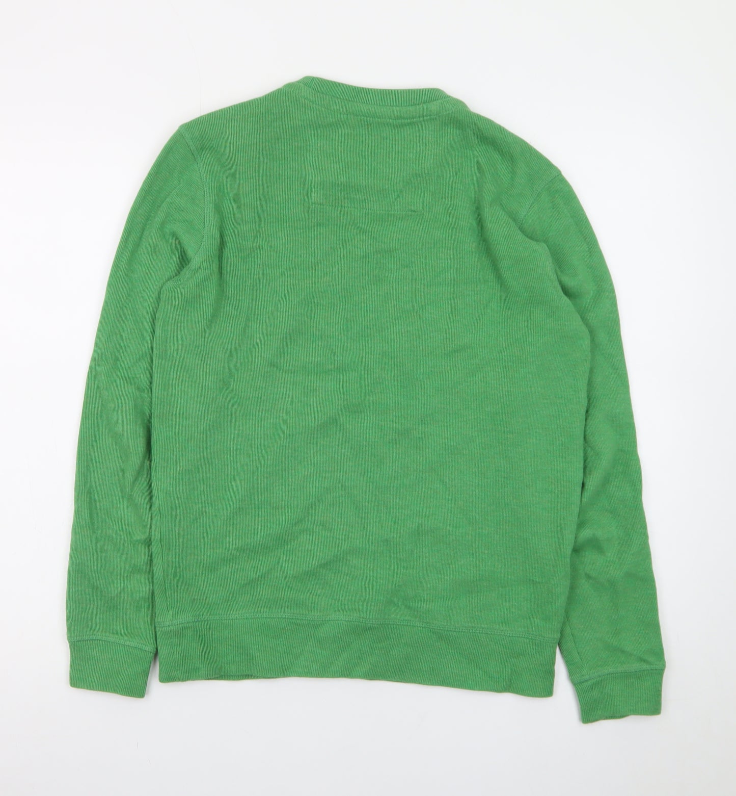 Crew Clothing Company Men's Green XS Cotton Pullover Sweatshirt