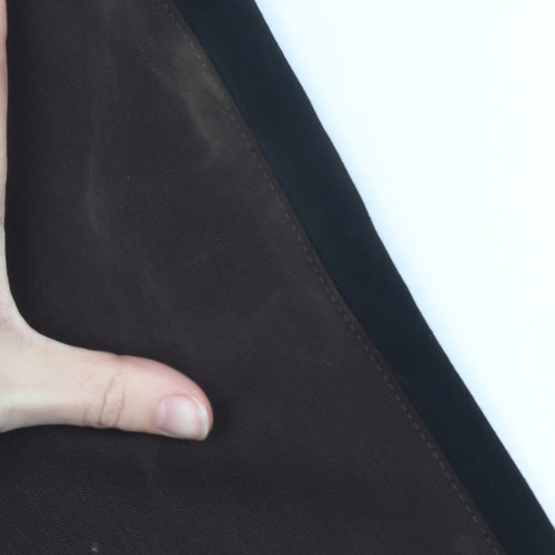 Marks and Spencer Women Brown Size 14 Wide-Leg Trousers