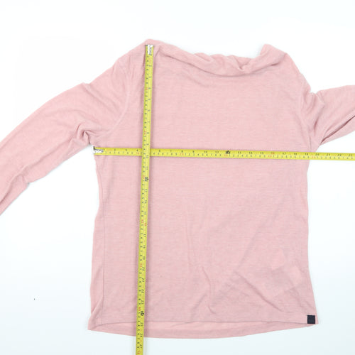 Regatta Womens Pink Boat Neck Long Sleeve Pullover Jumper UK 18