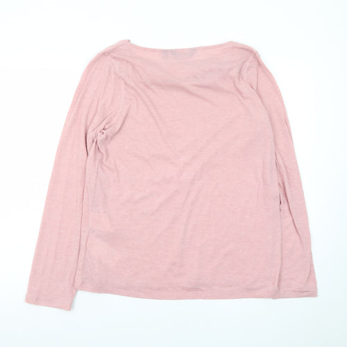Regatta Womens Pink Boat Neck Long Sleeve Pullover Jumper UK 18